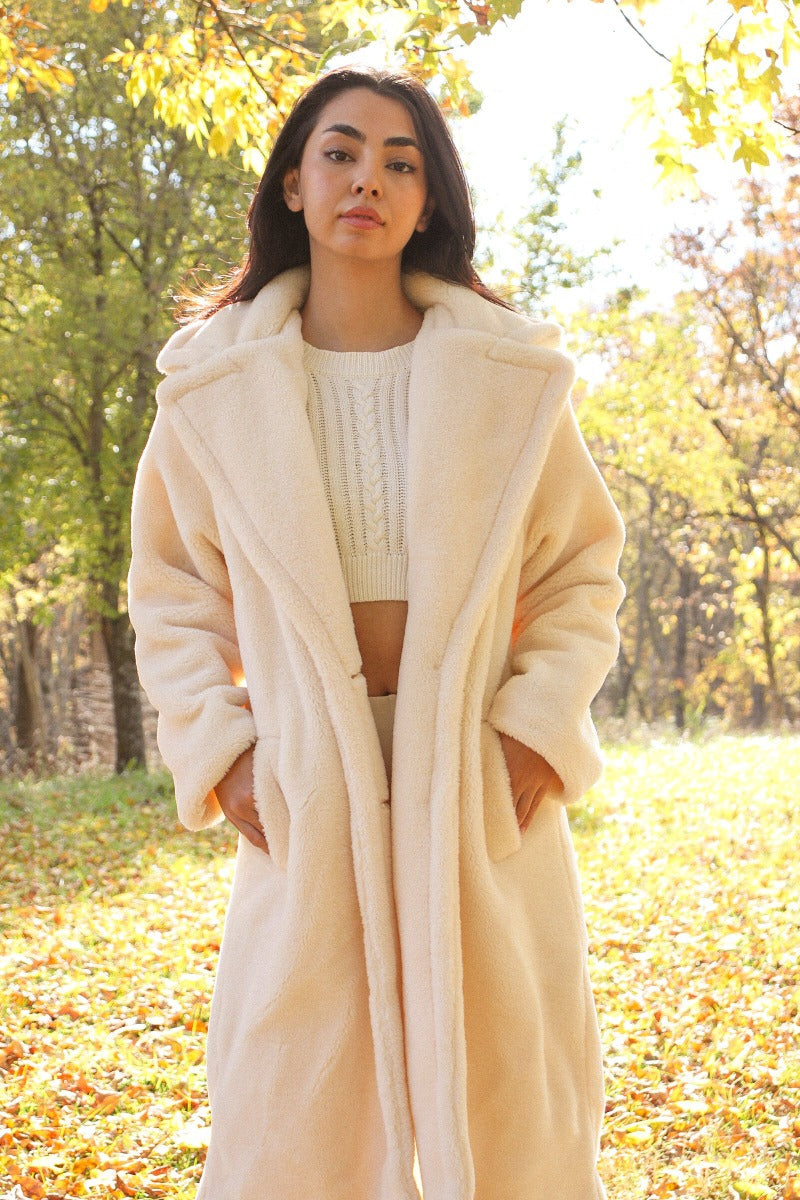 Oakley Fur Jacket Ivory